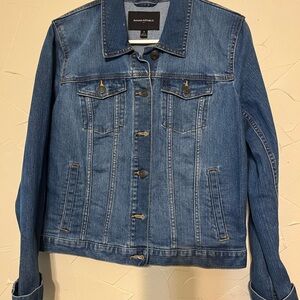 Banana Republic Classic Blue Denim Jacket
